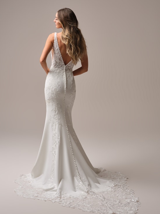 Rebecca Ingram Larissa Sheath Wedding Dress Alt54