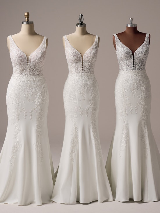 Rebecca Ingram Larissa Sheath Wedding Dress Color4