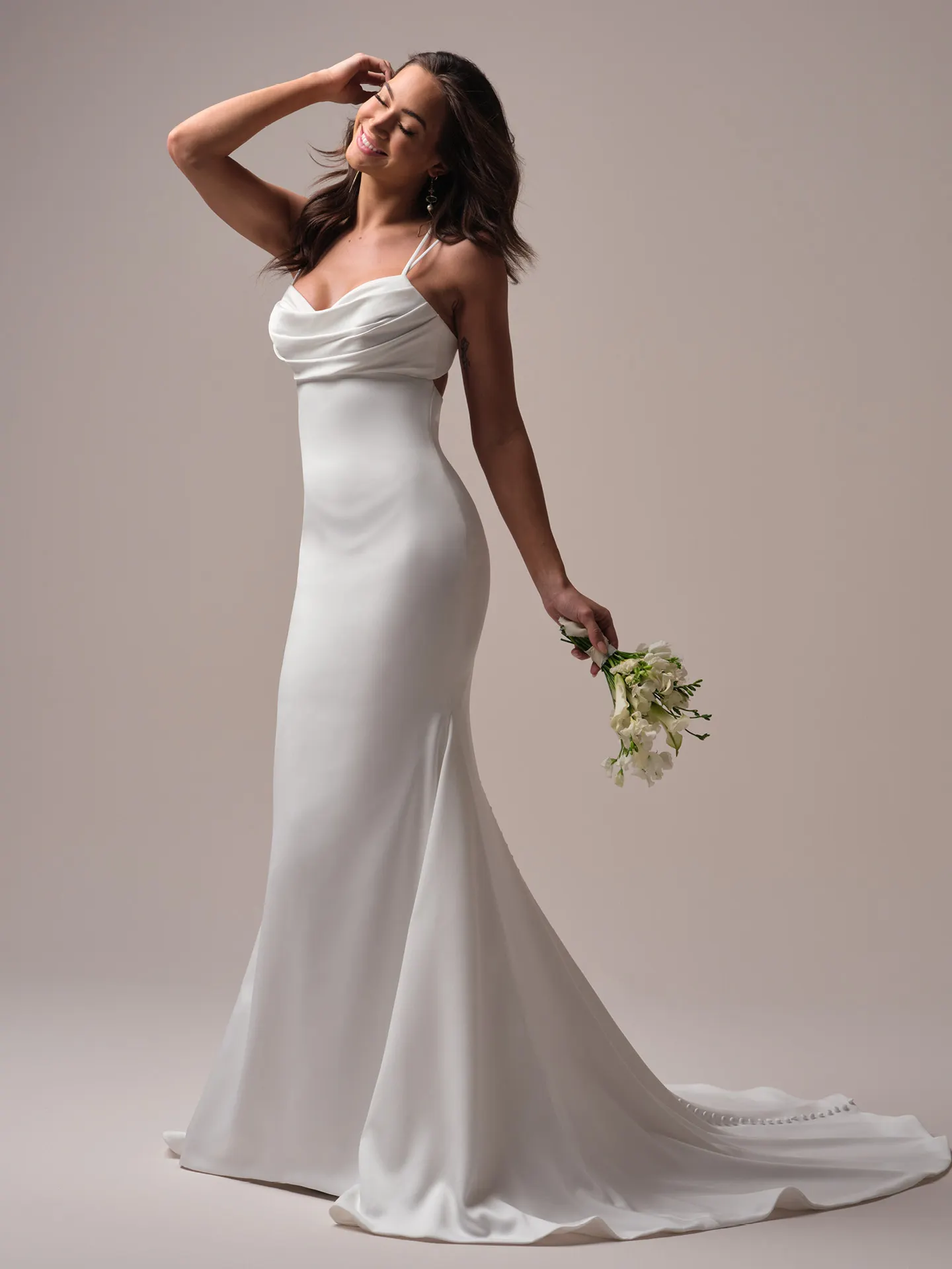Rebecca Ingram Oakley Sheath Wedding Dress Alt52
