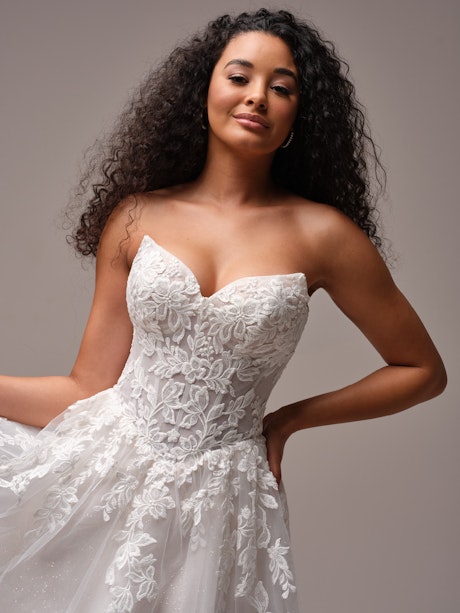 Rebecca Ingram Paige Ballgown Wedding Dress Alt50