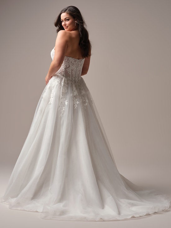 Rebecca Ingram Paige Ballgown Wedding Dress Curve-Alt64