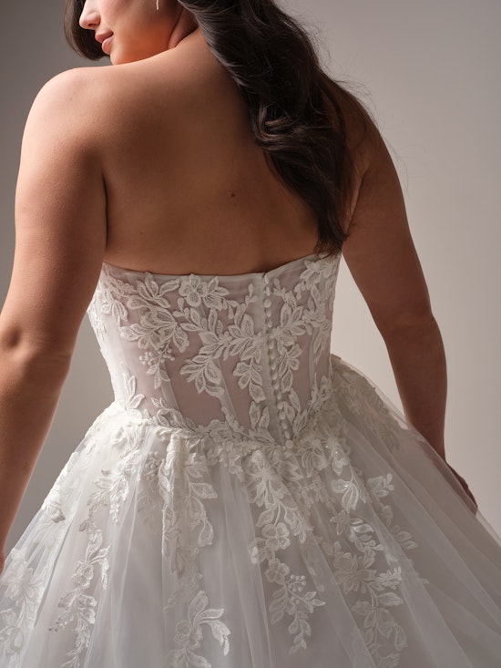 Rebecca Ingram Paige Ballgown Wedding Dress Curve-Alt65