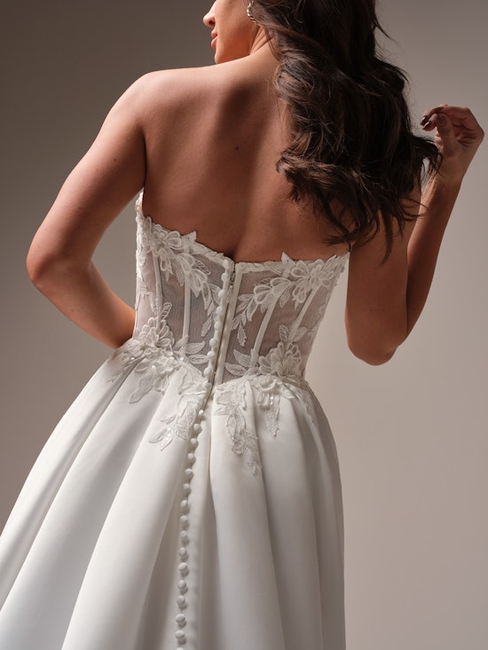 Rebecca Ingram Sable A line Wedding Dress Alt56