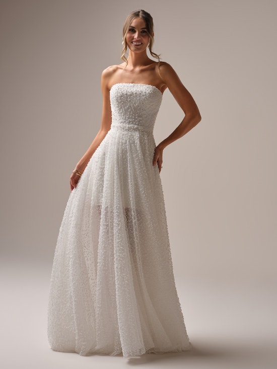 Rebecca Ingram Taylor Short Wedding Dress Alt51
