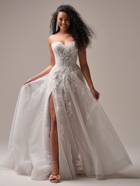 Rebecca Ingram Victoria A line Wedding Dress Alt50