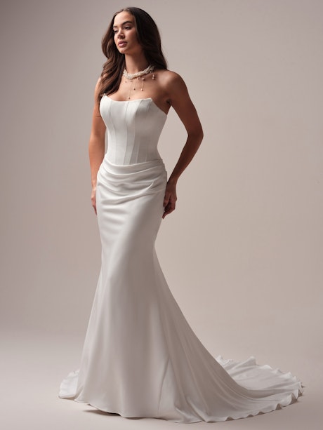 Sottero and Midgley Forsythia Sheath Wedding Dress Alt50