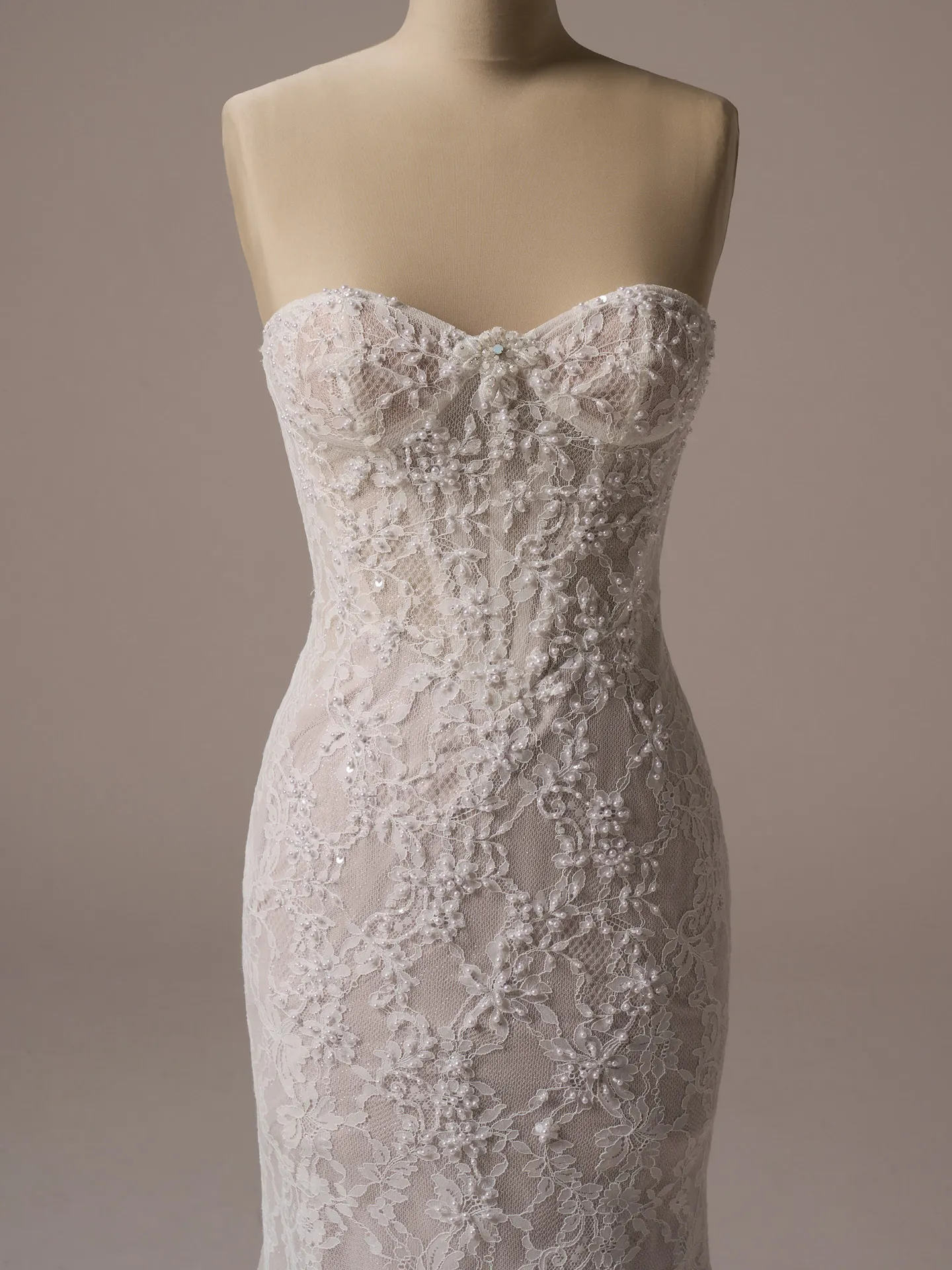 Sottero and Midgley Jovienne lace mermaid bridal dress front view