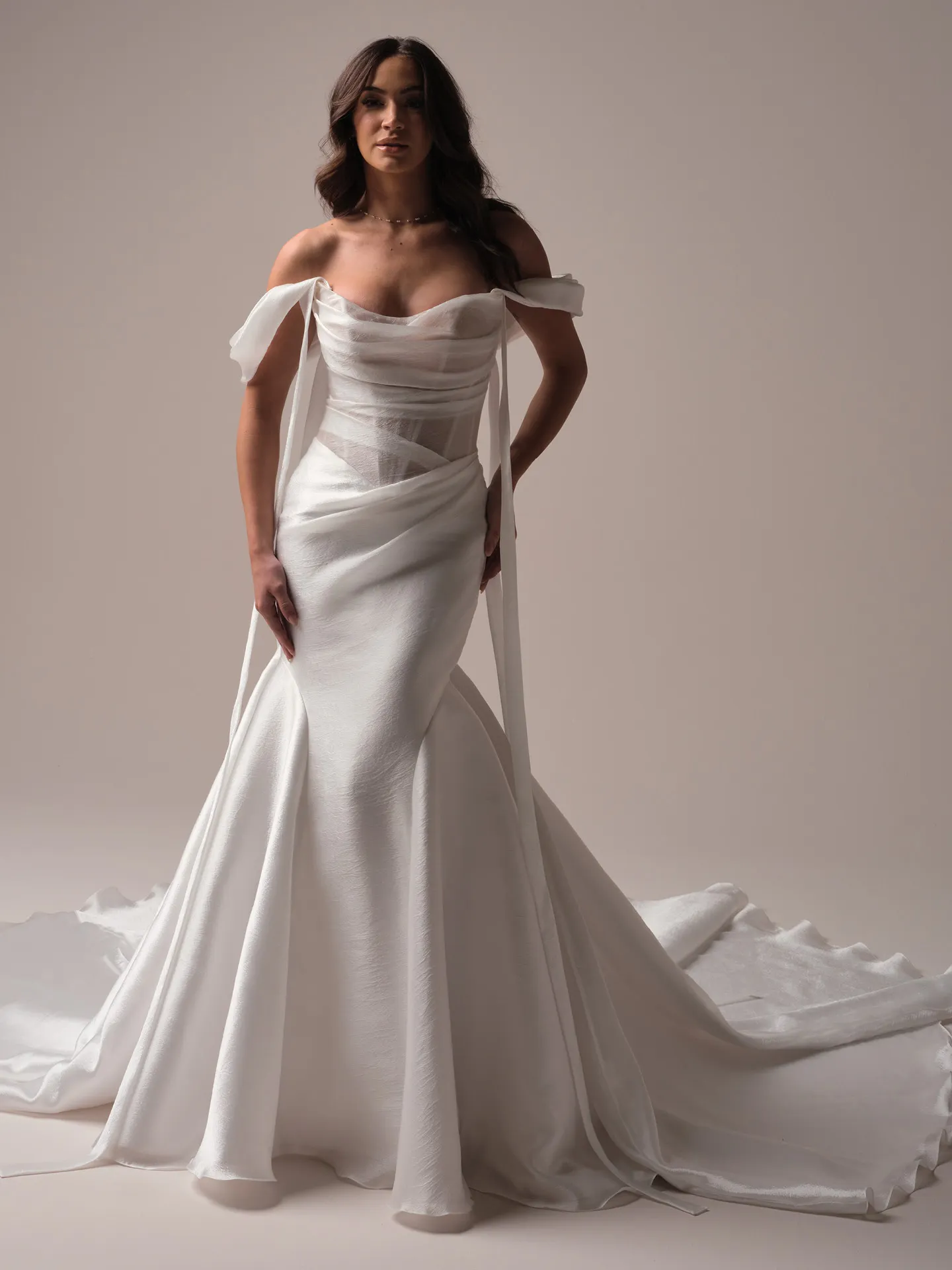 Sottero and Midgley Lagos front view mermaid wedding dress