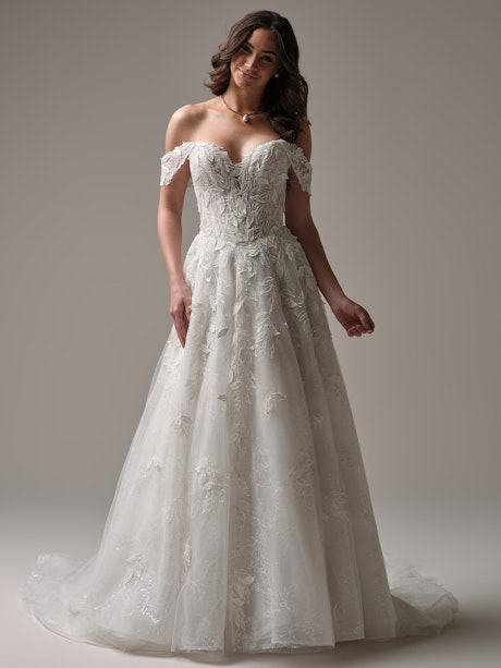 Sottero and Midgley Maritza A line Wedding Dress Alt50