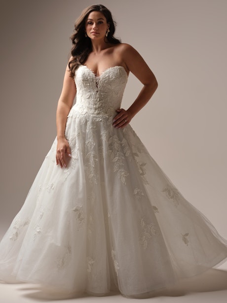 Sottero and Midgley Maritza A line Wedding Dress Curve-Alt57