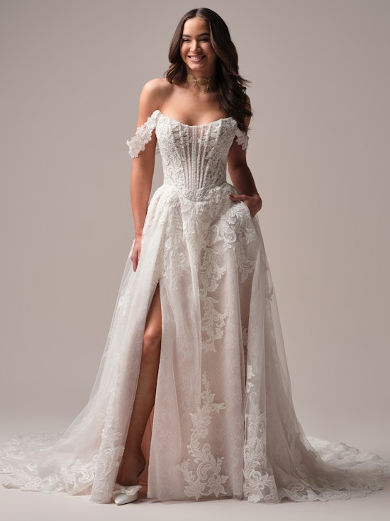 Sottero and Midgley Parker A line Wedding Dress Alt52