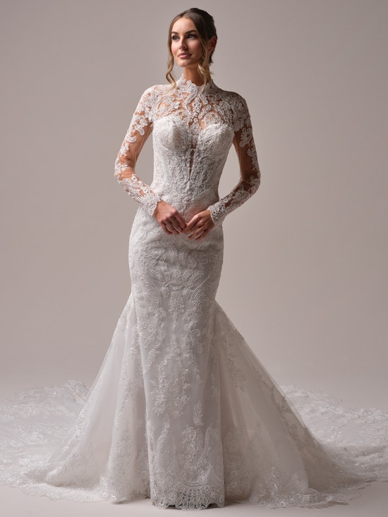 Sottero and Midgley Zareen Fit and Flare Wedding Dress Alt56