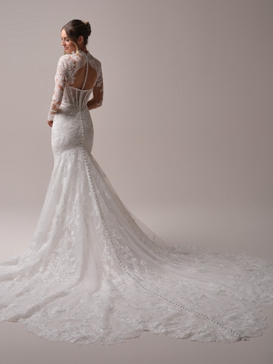 Sottero and Midgley Zareen Fit and Flare Wedding Dress Alt58