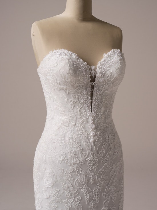 Sottero and Midgley Zareen Fit and Flare Wedding Dress Alt100