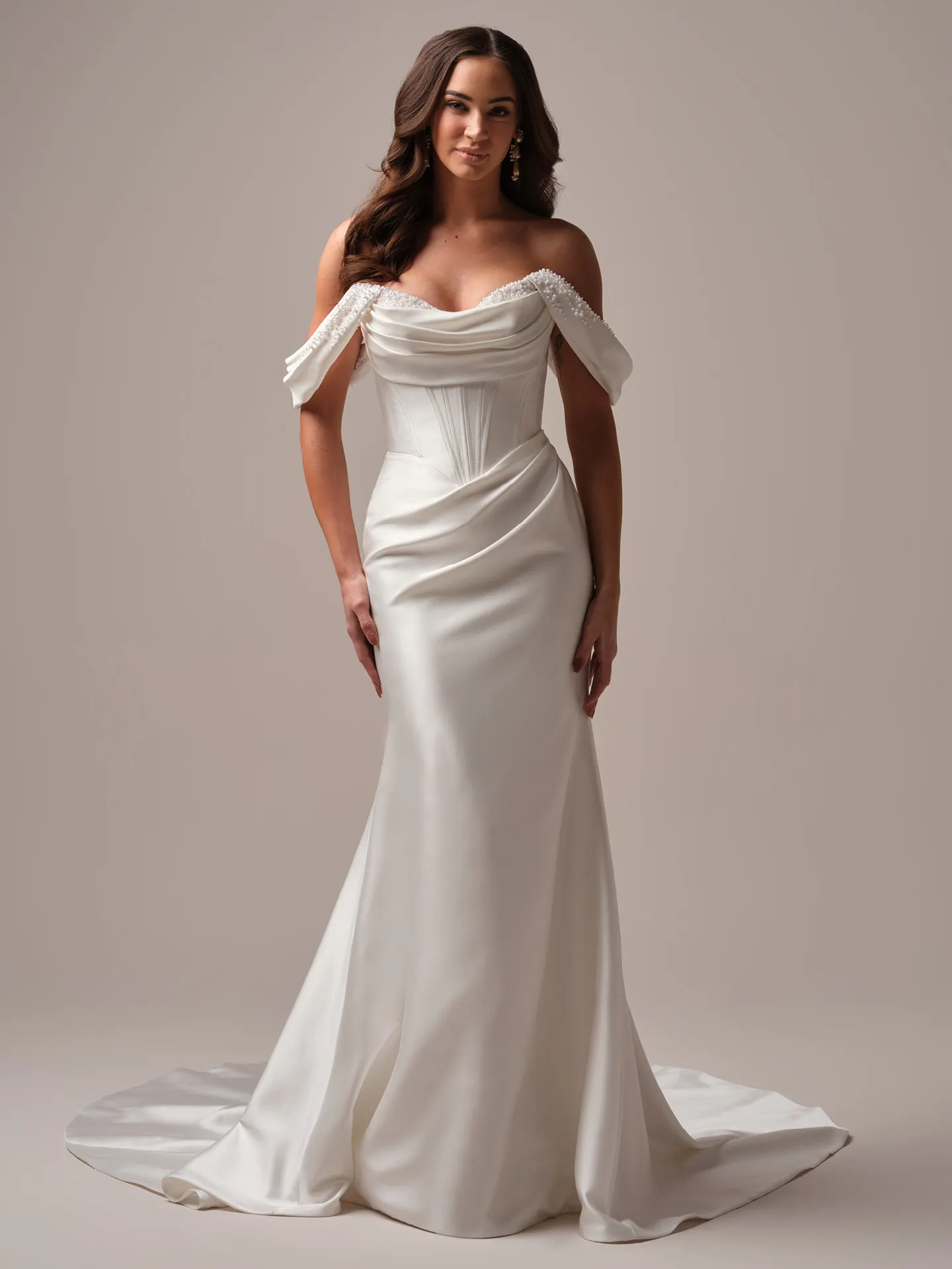 Maggie Sottero Melissa sleeves lace detachable sleeve detail