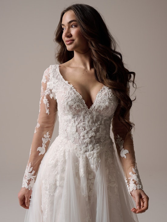 Rebecca Ingram Honor A-line-Wedding-Dress 25RK922A11 Alt58 IV066