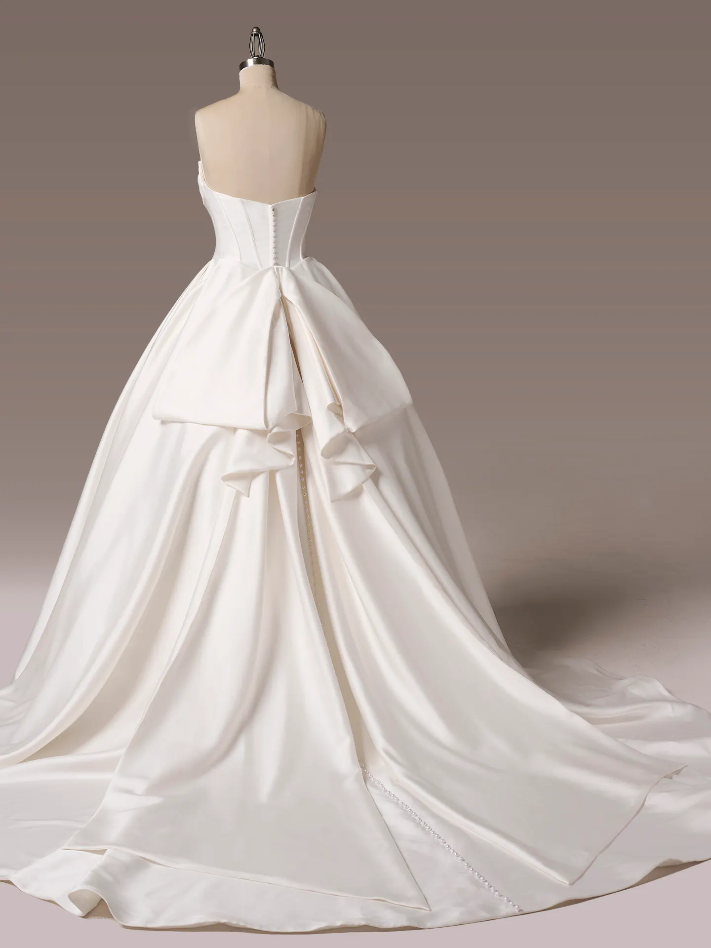 Maggie Sottero Juneau bow detachable bow accessory detail