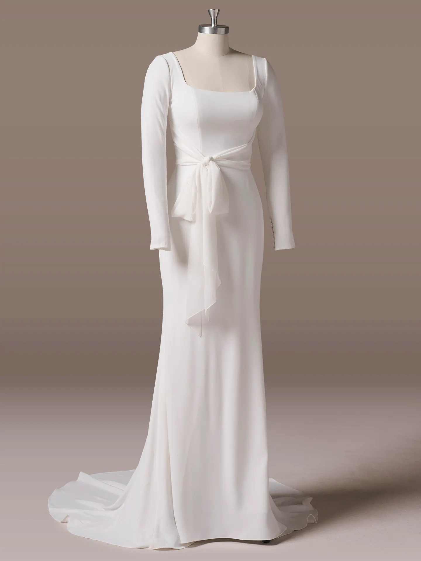 Rebecca Ingram Jazzy Sheath Wedding Dress 25RW921A11 Alt100
