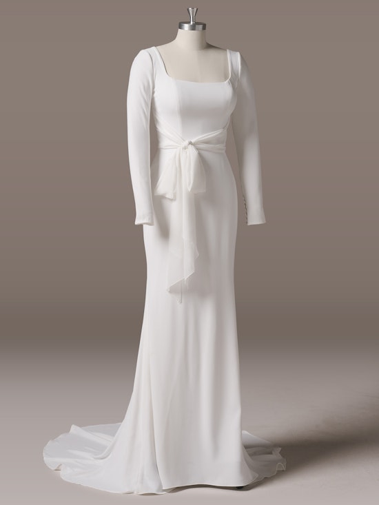 Rebecca Ingram Jazzy Sheath Wedding Dress 25RW921A11 Alt100