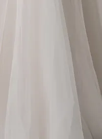 Sottero and Midgley Genevieve fabric glitter tulle texture detail