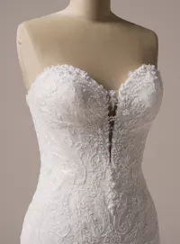 Sottero and Midgley Zareen lace mermaid dress front view