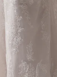Sottero and Midgley Zareen lace detail of mermaid bridal dress