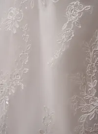Sottero and Midgley Zareen lace detail fabric close-up