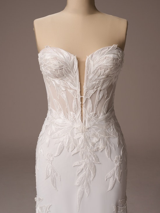 Sottero and Midgley Belladonna Fit and Flare Wedding Dress 25SB850 Color2