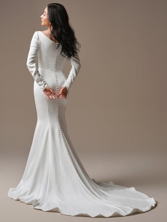 Maggie Sottero Melinda Sheath Wedding Dress 26MZ382A01 Alt52 IV002