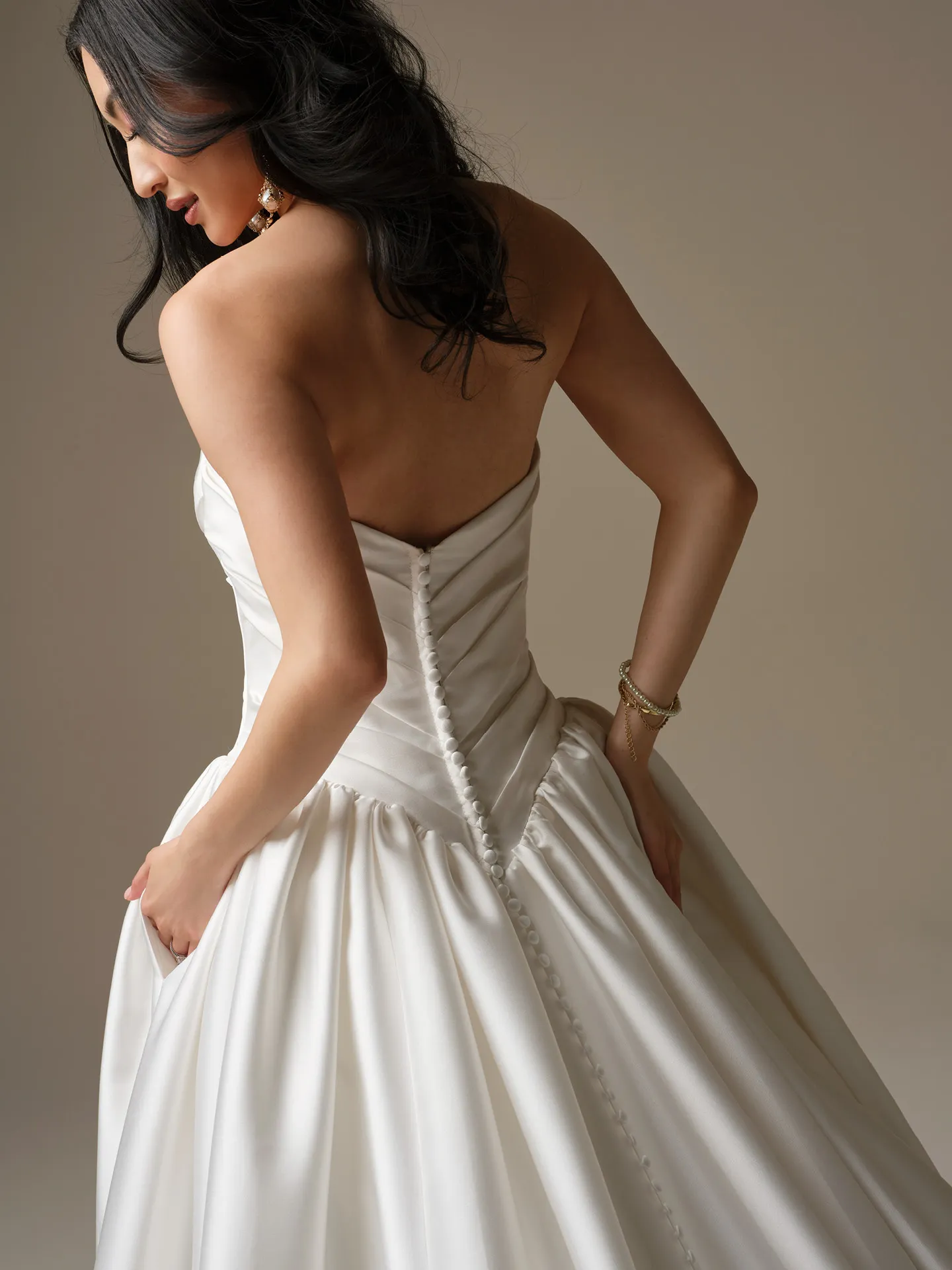 formal dresses pasadena Basque Waist Ballgown Wedding Dress | Maggie Sottero MIni Dress