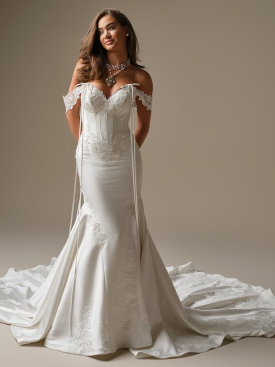 Maggie Sottero Serafina Lane Fit and Flare Wedding Dress 26MS462A01 Alt54 IV002