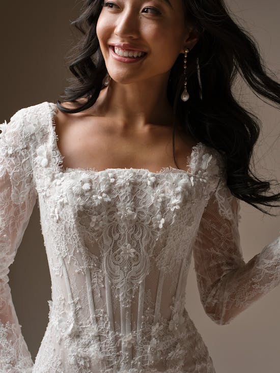 Maggie Sottero Takera Leigh Fit and Flare Wedding Dress 25MB941C01 Alt51 IV052