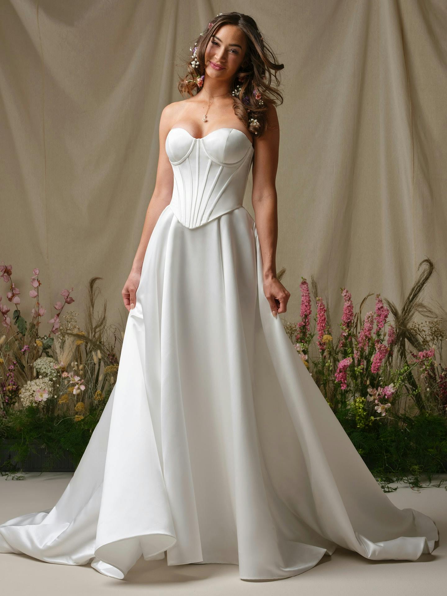 Rebecca Ingram Alexia A line Wedding Dress 26RK422A01 Alt50 IV002