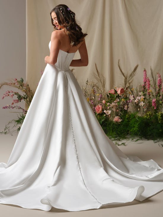 Rebecca Ingram Alexia A line Wedding Dress 26RK422A01 Alt54 IV002