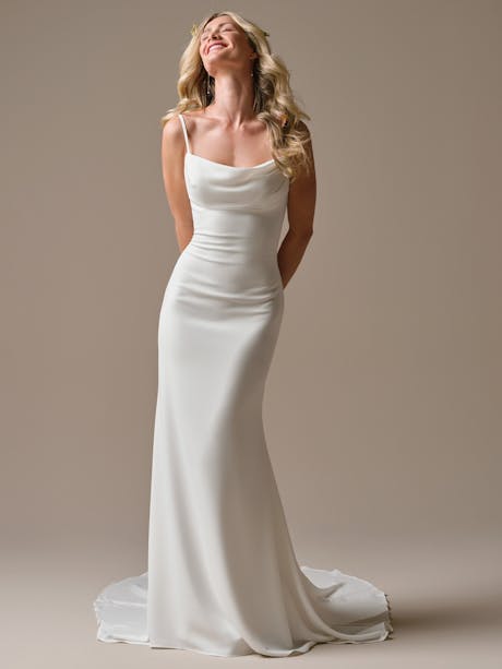 Rebecca Ingram Brenda Sheath Wedding Dress 26RB438A01 Alt50 IV002