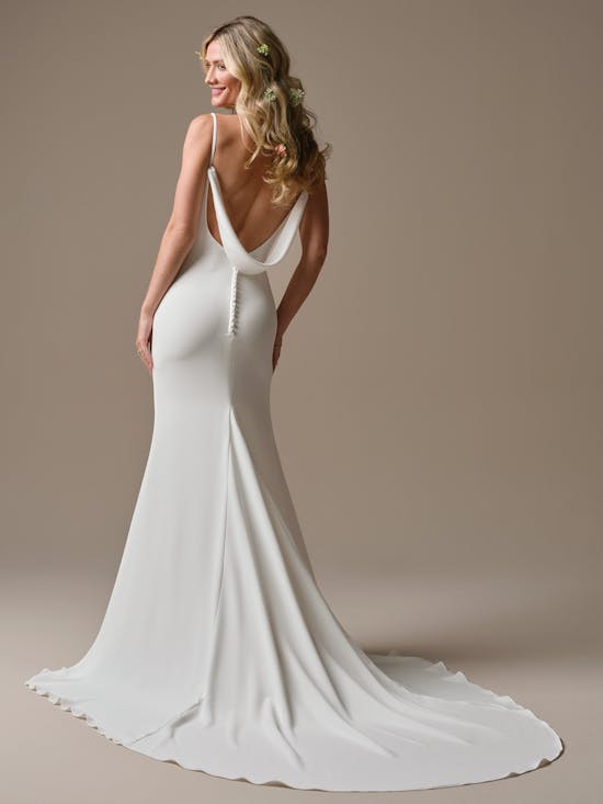 Rebecca Ingram Brenda Sheath Wedding Dress 26RB438A01 Alt52 IV002