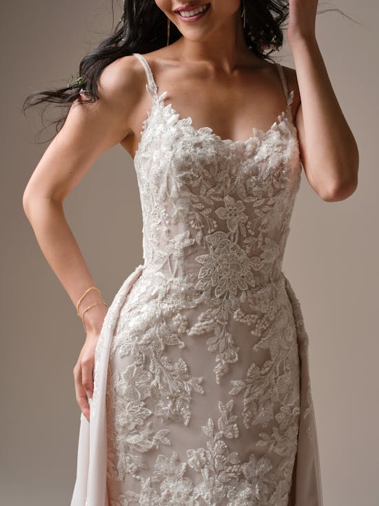 Rebecca Ingram Eden Fit and Flare Wedding Dress 26RK429A01 Alt51 IV052