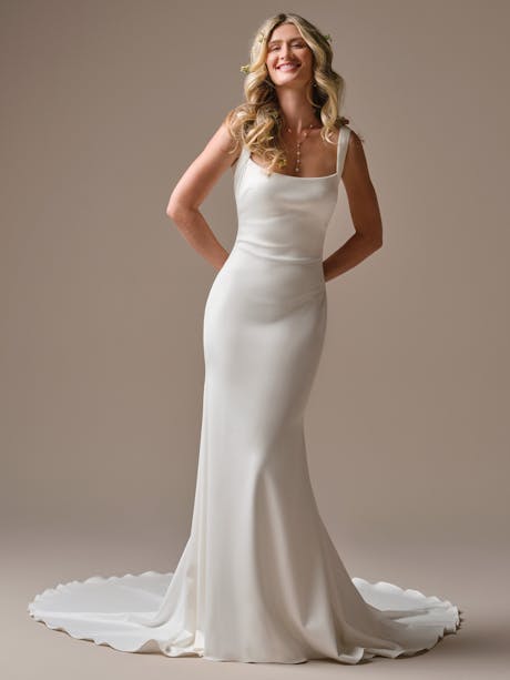 Rebecca Ingram Lucille Sheath Wedding Dress 26RK386A01 Alt50 IV002