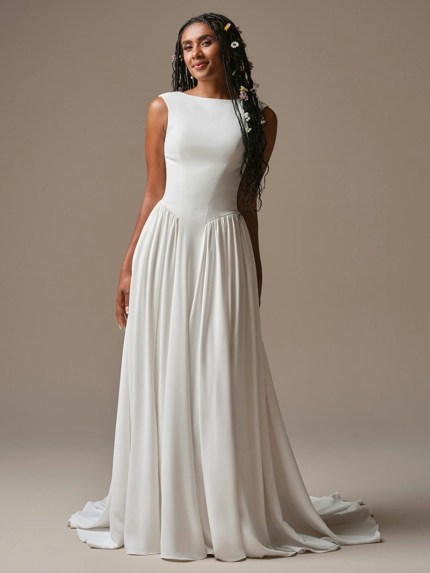 Rebecca Ingram Shay A line Wedding Dress 26RW381A01 Alt50 IV002