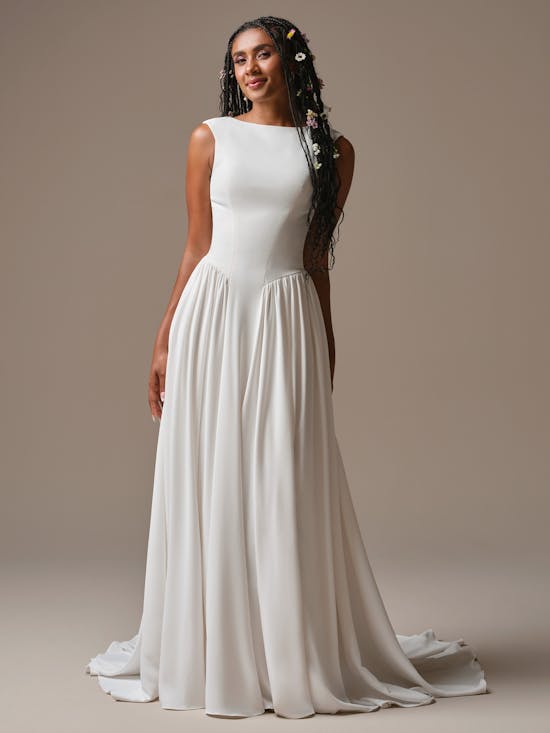 Rebecca Ingram Shay A line Wedding Dress 26RW381A01 Alt50 IV002