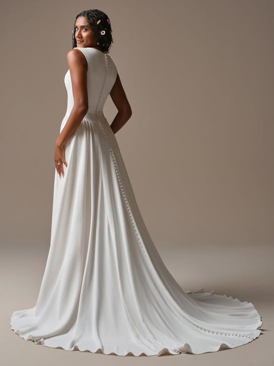 Rebecca Ingram Shay A line Wedding Dress 26RW381A01 Alt52 IV002