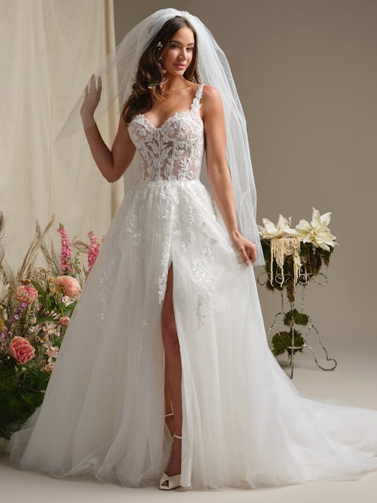 Rebecca Ingram Susan Ballgown Wedding Dress 26RN421A01 Alt54 IV002