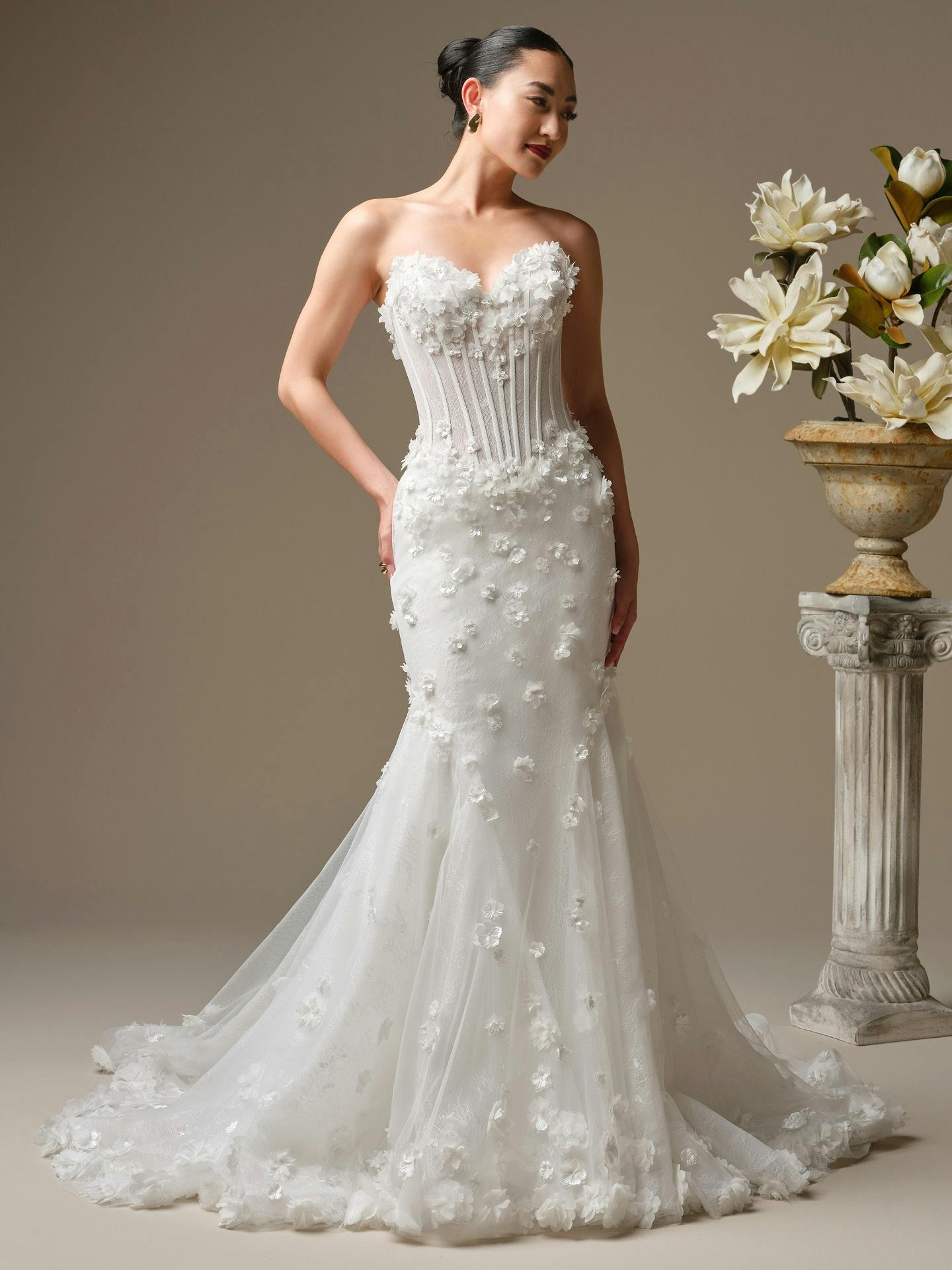 Sottero and Midgley Akari Fit and Flare Wedding Dress 26SB416A01 Alt50 IV002