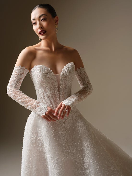 Sottero and Midgley Angelica A line Wedding Dress 26SZ476A01 Alt56 IV066