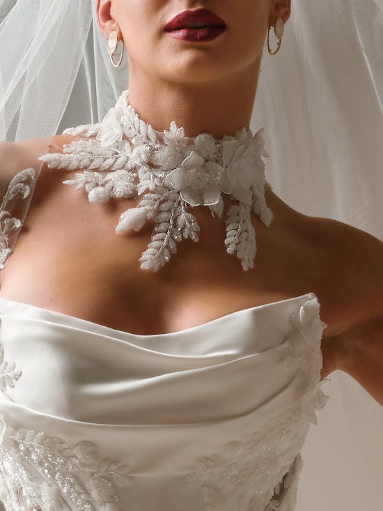 Sottero and Midgley Burke Choker Accessory CH026SS371000 Alt200 IV002