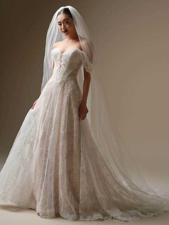 Sottero and Midgley Granger A line Wedding Dress 26SB467A01 Alt53 IV052