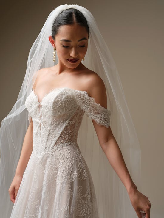 Sottero and Midgley Granger A line Wedding Dress 26SB467A01 Alt54 IV052