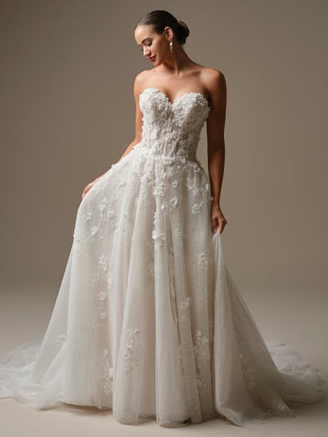 Sottero and Midgley Kalinda Ballgown Wedding Dress 26SZ459A01 Alt50 IV066