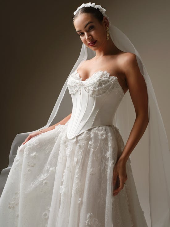 Sottero and Midgley Kalinda Ballgown Wedding Dress 26SZ459A01 Alt55 IV066