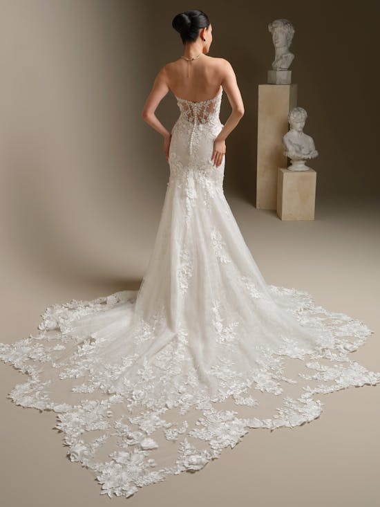 Sottero and Midgley Rashida Fit and Flare Wedding Dress 26SS395A01 Alt58 IV066